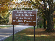 Dyke Marsh Sign