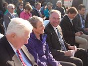 Seated:  Congressman Jim Moran; Secretary Jewell; Virginia Senator Tim Kaine; Virginia Delegates Rob Krupicka and Scott Surovell